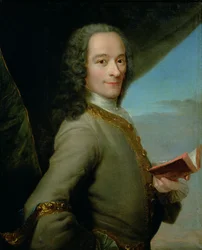 Porträt des jungen Voltaire (1694-1778)